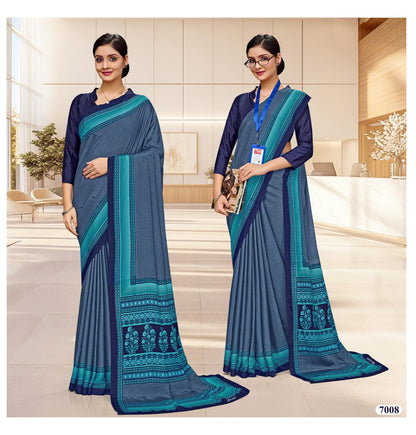 Corporate Uniform Saree: Effortless Elegance 7008