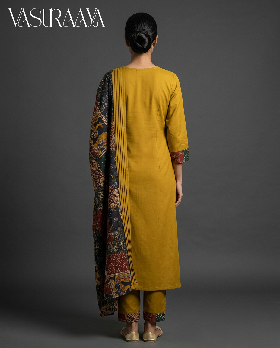 Pure Jaipuri Mal Cotton Suit Set