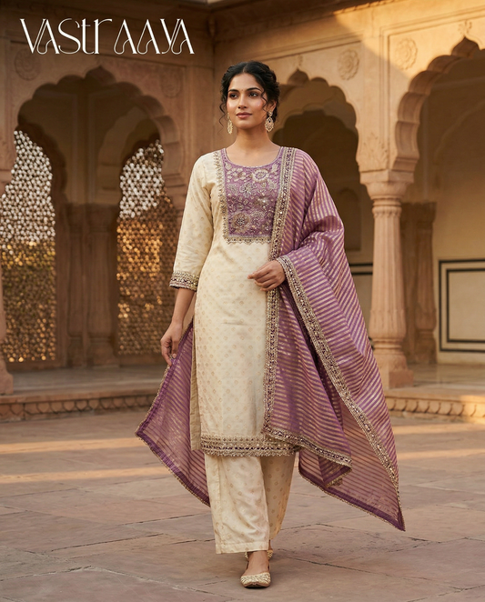 PURE TISSUE 3 PIECE SUIT