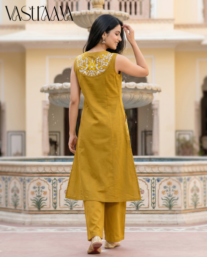 Pure Cotton Ethnic Co-Ord Set