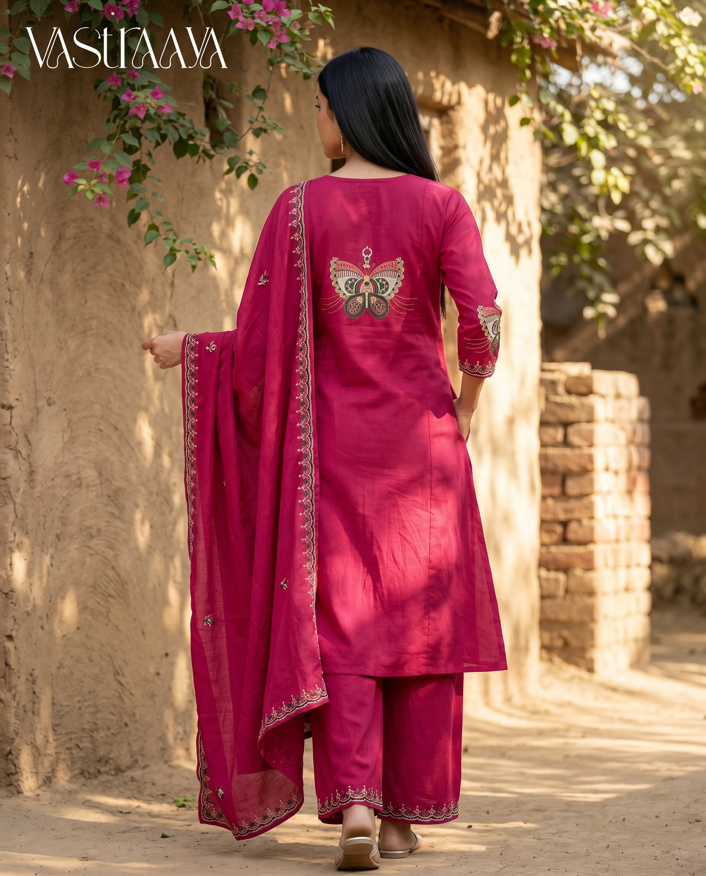 Meherza Pure Cotton Ethnic Co-Ord Set